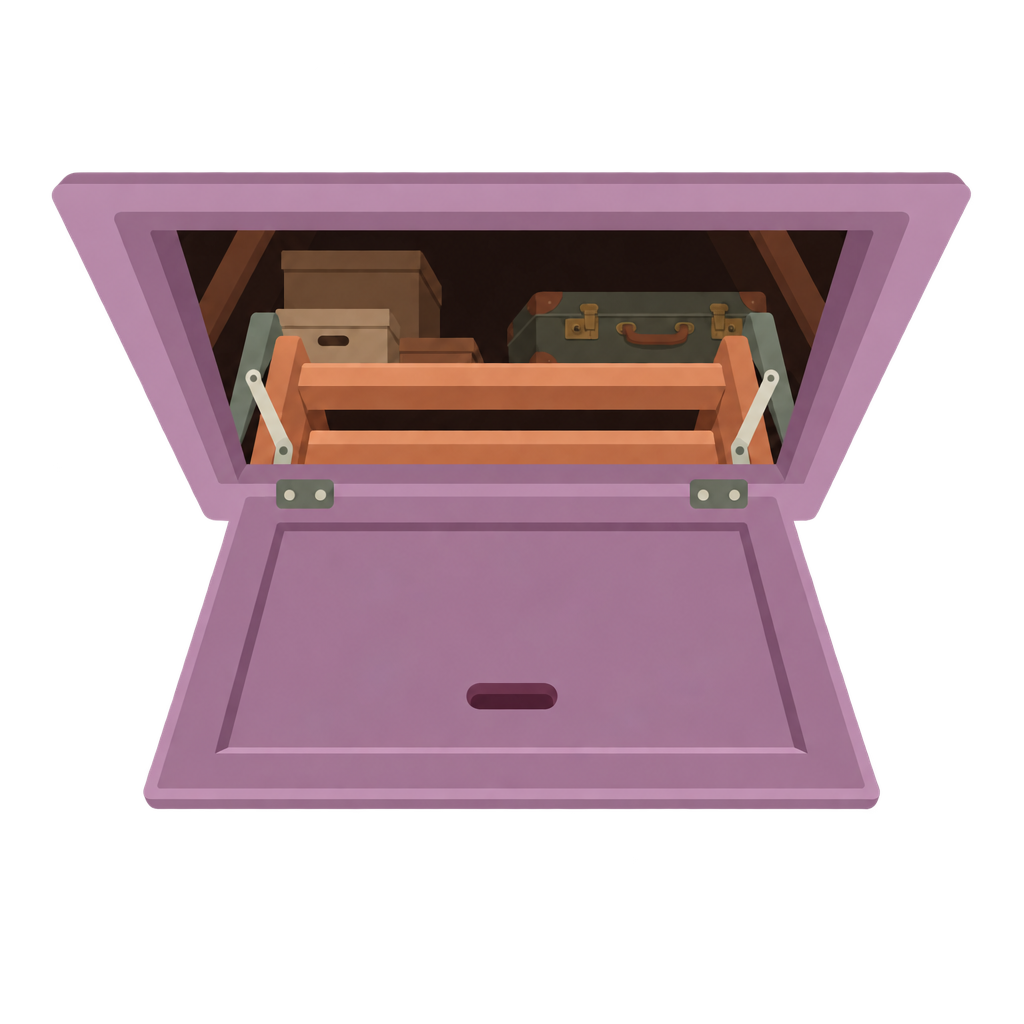 Attic open