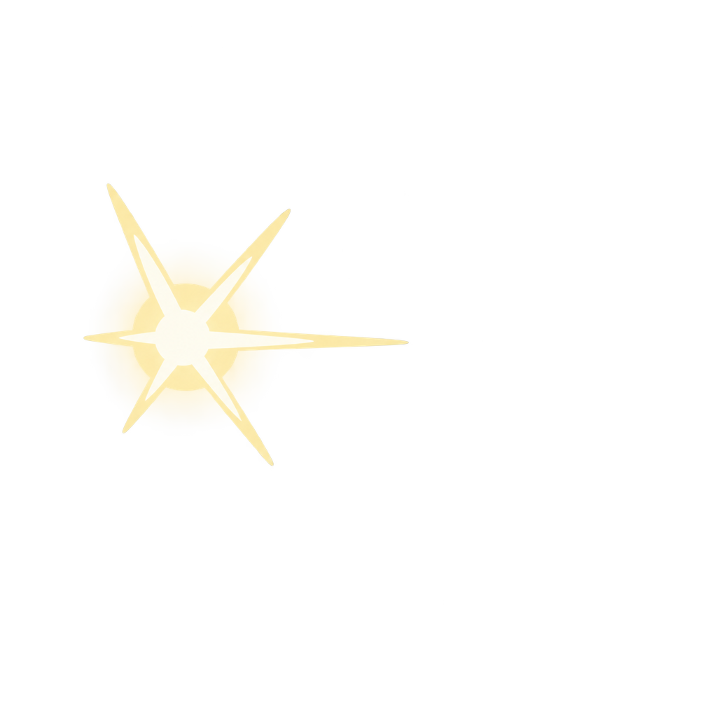 The camera flash